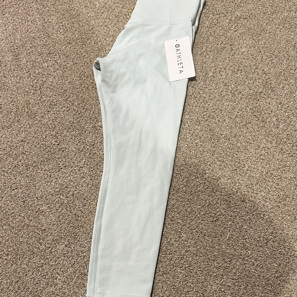 Athleta Light blue Leggings - never been worn